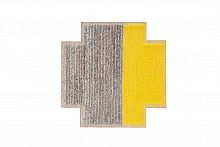 ковер plait yellow 160х160 от gan в Костроме