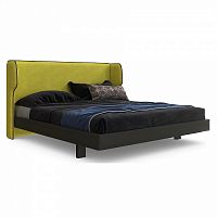 кровать двуспальная с бортиками 160x200 зеленая rich в Костроме
