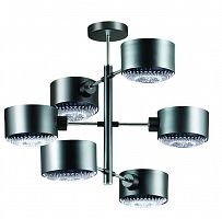 потолочная люстра lumion jared 3741/6c черная в Костроме