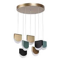 подвесная светодиодная люстра odeon light rebel 3861/40l в Костроме