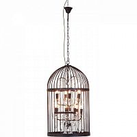 подвесной светильник cage chandelier черный в Костроме