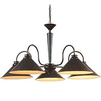 подвесная люстра arte lamp cone a9330lm-5br в Костроме