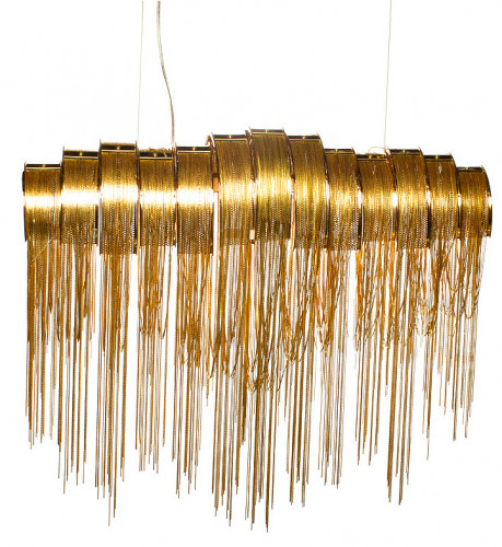 светильник потолочный terzani2 72х25х35 цвет золото в Костроме