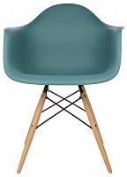 стул klassic premium daw бирюзовый (eames style) в Костроме