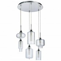 дизайнерская подвесная люстра spot light larissa 1890628 хром в Костроме