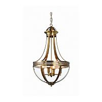 подвесной светильник capitol 4 ant.brass от delight collection в Костроме
