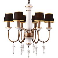 подвесная люстра arte lamp fortezza a1843lm-6bg в Костроме