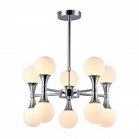 подвесная люстра arte lamp a9162lm-10cc белая в Костроме