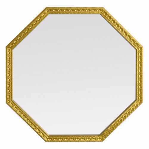 зеркало золотое восьмиугольное uslada gold в Костроме