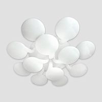 потолочная светодиодная люстра ambrella light orbital cloud fc26/12 wh 432w d1140 в Костроме
