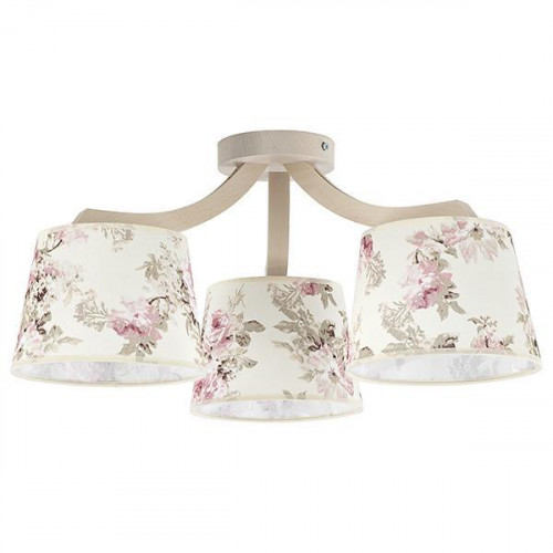 потолочная люстра tk lighting 391 pink 3 в Костроме