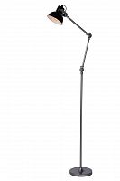 торшер дизайнерский lucide crunch black chromo в Костроме