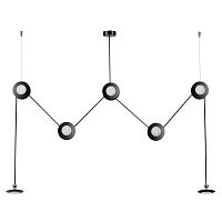 подвесной светодиодный светильник odeon light uliss 3811/84l в Костроме