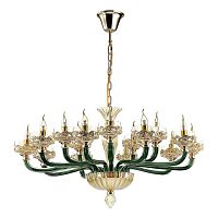подвесная люстра odeon light barclay 4001/15 золото в Костроме
