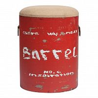 столик-табурет barrel red красный в Костроме