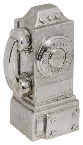 статуэтка telephone серебристого цвета в Костроме