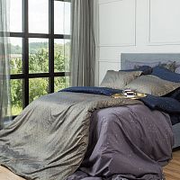 комплект постельного белья decoflux сатин евро twist dark в Костроме
