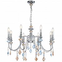 подвесная люстра lucia tucci maya 4450.8 chrome в Костроме