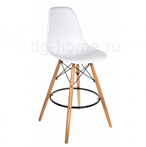 барный стул pc-007 белый (eames style) в Костроме