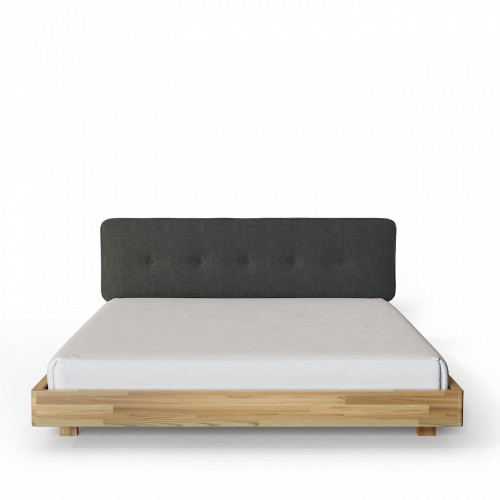 кровать двуспальная 180x200 серая ecocomb в Костроме