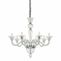 подвесная люстра ideal lux brigitta sp8 trasparente в Костроме