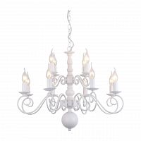 подвесная люстра arte lamp a1129lm-12wh в Костроме