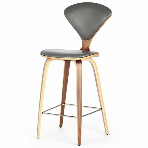 барный стул cherner с обивкой деревянные ножки в Костроме