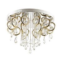 потолочная светодиодная люстра odeon light orio 4034/99cl в Костроме