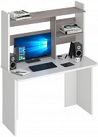 компьютерный стол мэрдэс нельсон lite скл-прямр+нкл без тумбы в Костроме