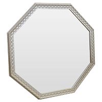 зеркало серебряное восьмиугольное большое silver light в Костроме
