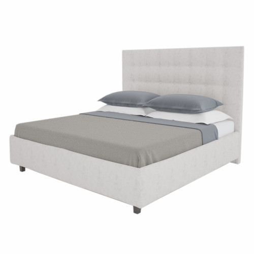 кровать двуспальная 180х200 белая royal black в Костроме