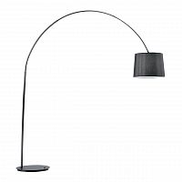 торшер ideal lux dorsale pt1 total black в Костроме