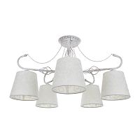 потолочная люстра idlamp vilucchio 556/5pf-whitepatina в Костроме