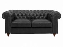 диван chester classic двухместный прямой серый в Костроме