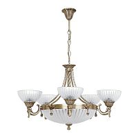 подвесная люстра kink light кристалл классика 2067/5+3 antik в Костроме