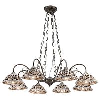 подвесная люстра arte lamp carved a5387lm-8ab в Костроме