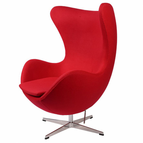 кресло arne jacobsen темно-красное в Костроме