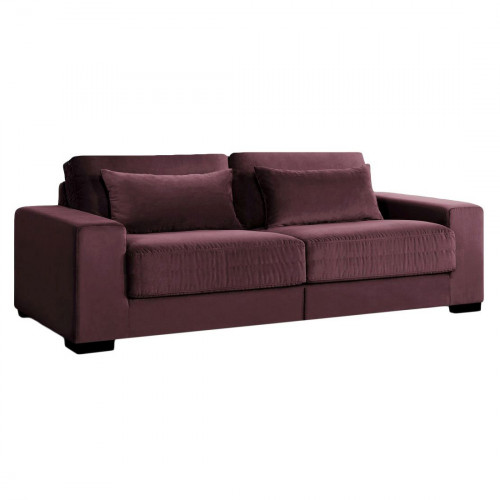 диван lotos violet раскладной прямой бордовый в Костроме