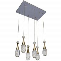 подвесная светодиодная люстра kink light флакон 08546(3000-6000к) в Костроме
