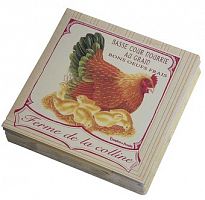салфетки курочка штук (бумага, хсм) comptoir de famille в Костроме