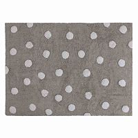 ковер polka dots серый-белый в Костроме