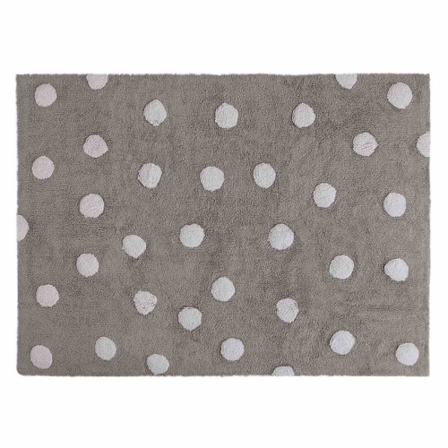 ковер polka dots серый-белый в Костроме