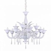 подвесная люстра ideal lux renoir sp12 bianco в Костроме