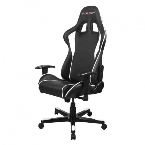 кресло геймерское dxracer formula черно-белое в Костроме