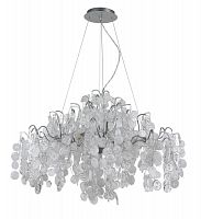 подвесная люстра crystal lux tenerife sp9 silver в Костроме