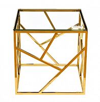 стол журнальный gold золотой, прозрачный в Костроме