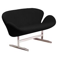 диван swan sofa прямой черный в Костроме