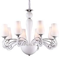 подвесная люстра arte lamp biancaneve a8110lm-8wh в Костроме