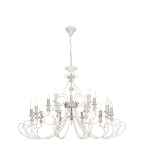 подвесная люстра maytoni karina arm631pl-15w белая в Костроме