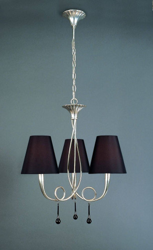 подвесная люстра mantra paola painted silver 3532 в Костроме